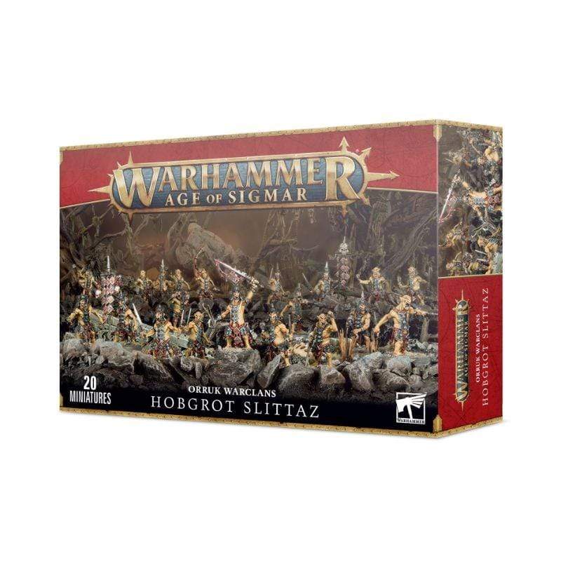 Games Workshop Miniatures Age of Sigmar - Orruk Warclans Hobgrot Slittas (Boxed) (30/10 Release)