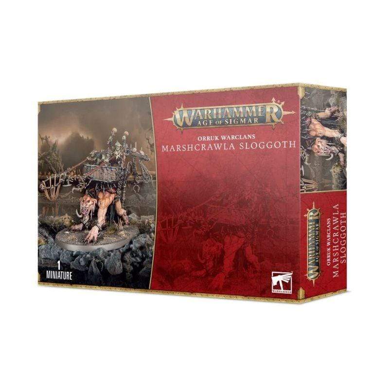 Games Workshop Miniatures Age of Sigmar - Orruk Warclans Marshcrawla Sloggoth (25/09 release)