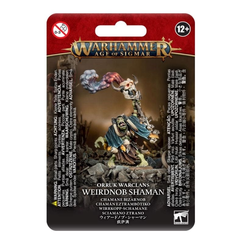 Games Workshop Miniatures Age of Sigmar - Orruk Warclans - Orruk Weirdnob Shaman (Blister)