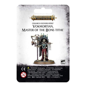 Games Workshop Miniatures Age of Sigmar - Ossiarch Bonereapers - Vokmortian, Master of the Bone-tithe (Blister)