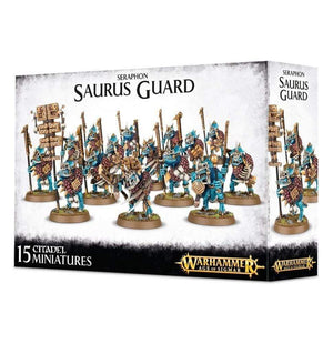 Games Workshop Miniatures Age of Sigmar - Seraphon Saurus Guard (Boxed)