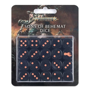 Games Workshop Miniatures Age Of Sigmar - Sons Of Behemat Dice (15/10 release)