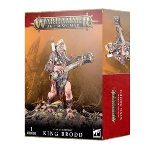 Games Workshop Miniatures Age Of Sigmar - Sons Of Behemat - King Brodd (15/10 release)