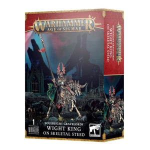 Games Workshop Miniatures Age of Sigmar - Soulblight Gravelords - Wight King On Steed (15/04/23 release)