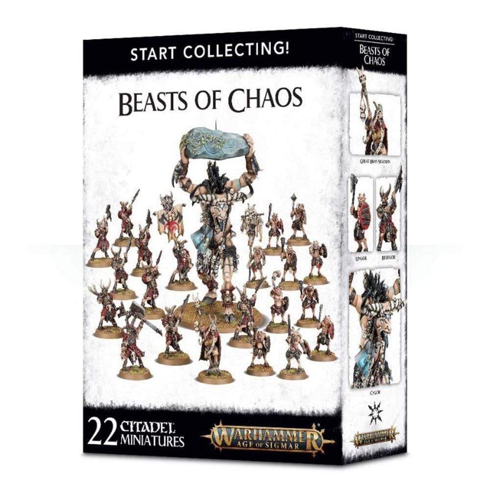Games Workshop Miniatures Age of Sigmar - Start Collecting! Beasts of Chaos  (Boxed)