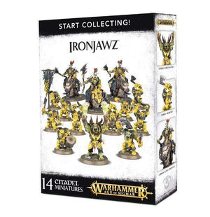 Games Workshop Miniatures Age of Sigmar - Start Collecting! Ironjawz  (Boxed)