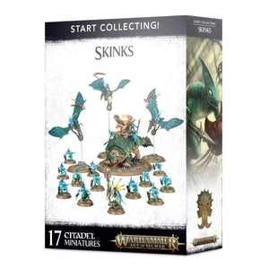 Games Workshop Miniatures Age Of Sigmar - Start Collecting! Seraphon Skinks (Boxed)