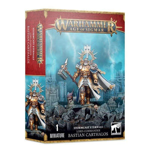 Games Workshop Miniatures Age of Sigmar - Stormcast Eternals Lord Commander Bastian Carthalos (Boxed) (30/10 Release)