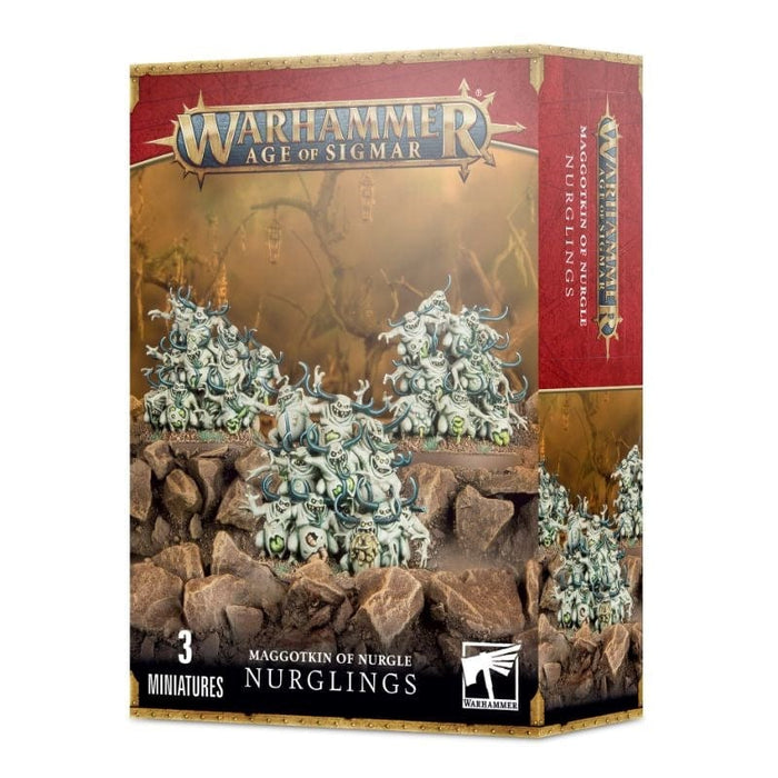 Age of Sigmar/Warhammer 40k - Daemons of Nurgle - Nurglings (Boxed) (2022)