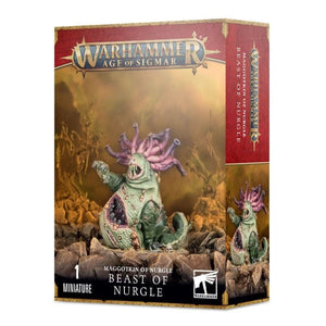 Games Workshop Miniatures Age of Sigmar / Warhammer 40k - Maggotkin of Nurgle - Beast of Nurgle