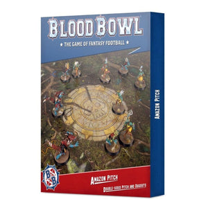 Games Workshop Miniatures Blood Bowl - Amazons Team Pitch & Dugouts (08/10 release)