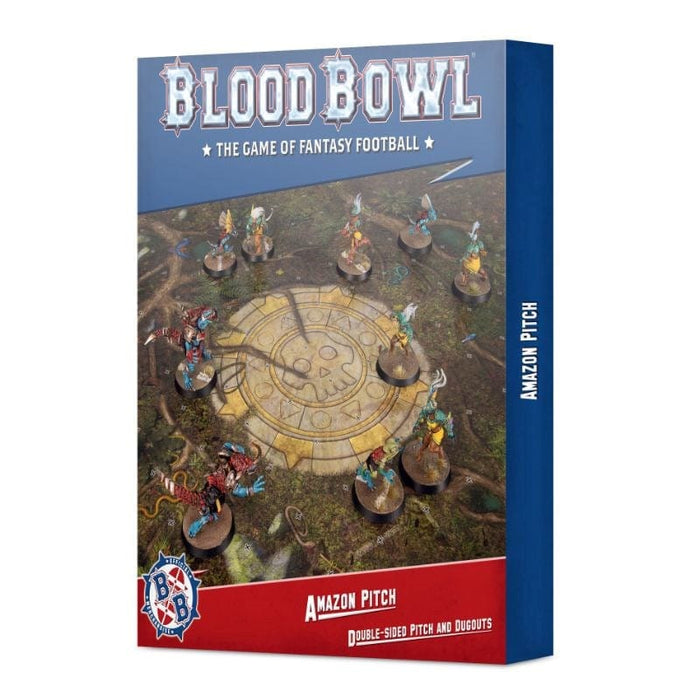 Blood Bowl - Amazons Team Pitch & Dugouts