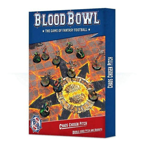 Games Workshop Miniatures Blood Bowl - Chaos Chosen Pitch & Dugouts