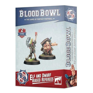Games Workshop Miniatures Blood Bowl - Elf And Dwarf Biased Referees (Boxed)