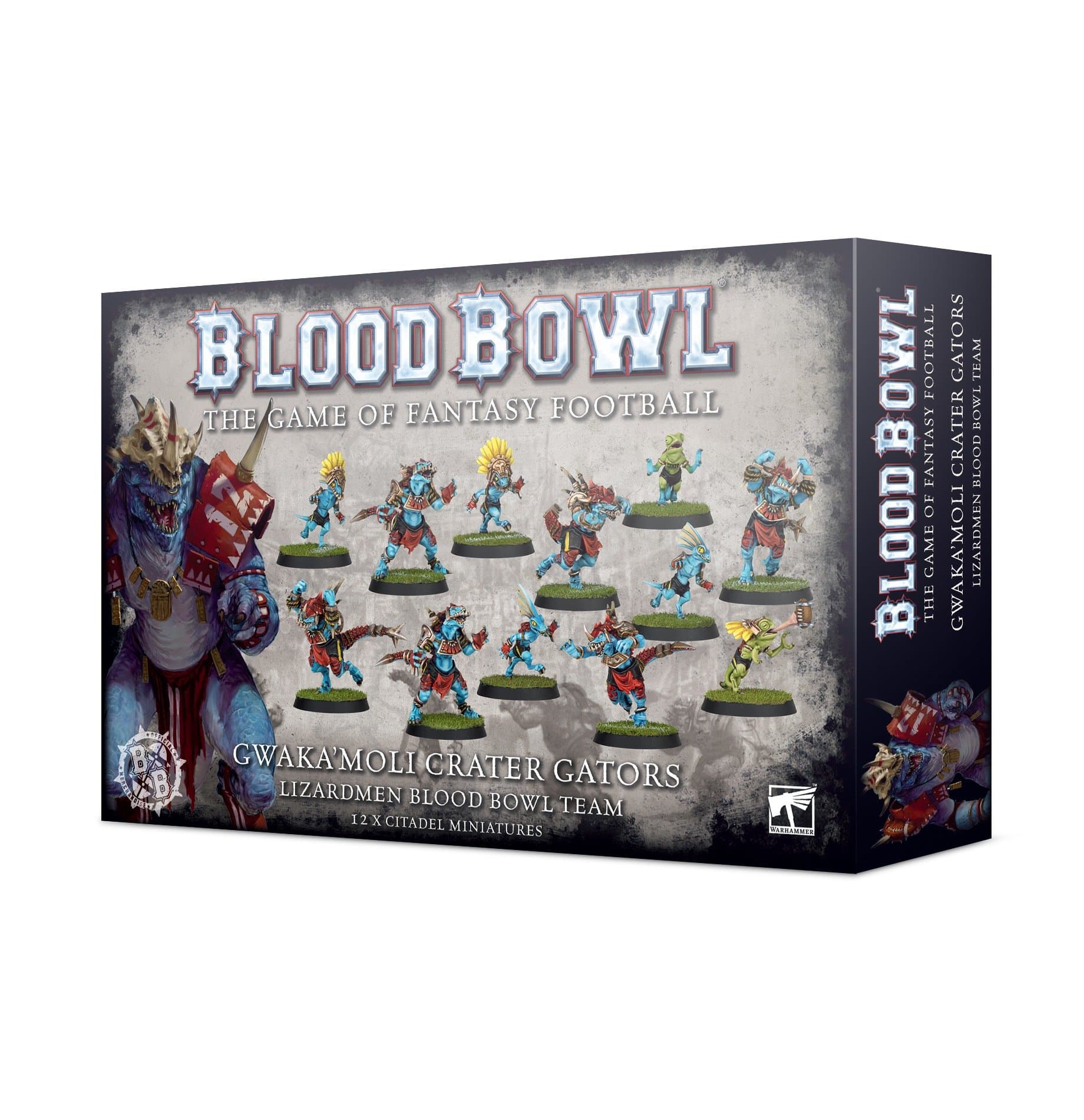 Games Workshop Miniatures Blood Bowl - Gwaka'moli Crater Gators (Boxed)