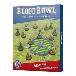 Games Workshop Miniatures Blood Bowl - Halfling Team Pitch & Dugouts