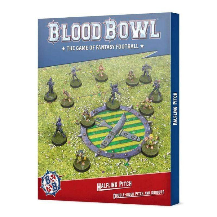 Blood Bowl - Halfling Team Pitch & Dugouts