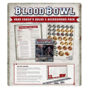 Games Workshop Miniatures Blood Bowl - Head Coach's Rulebook & Accessories Pack