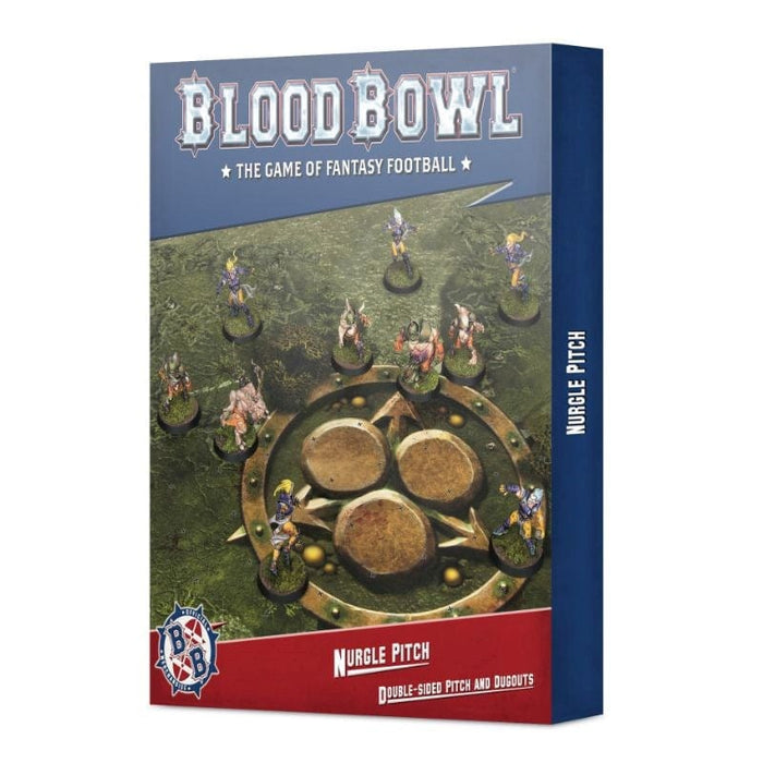Blood Bowl - Nurgle Team Pitch and Dugouts