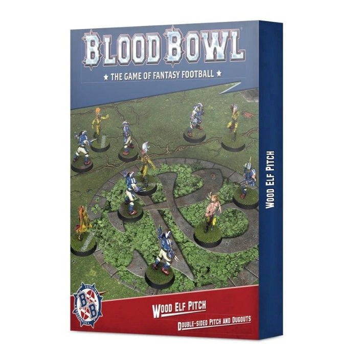 Blood Bowl - Wood Elf Pitch and Dugouts
