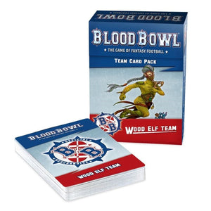 Games Workshop Miniatures Blood Bowl - Wood Elf Team Card Pack (12/03 Release)