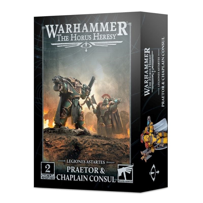 Games Workshop Miniatures Horus Heresy - Legiones Astartes - Praetor & Chaplain Consul (Boxed) (02/07 release)