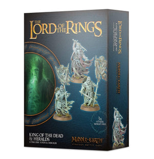 Games Workshop Miniatures Middle Earth - King of the Dead & Heralds (Boxed)