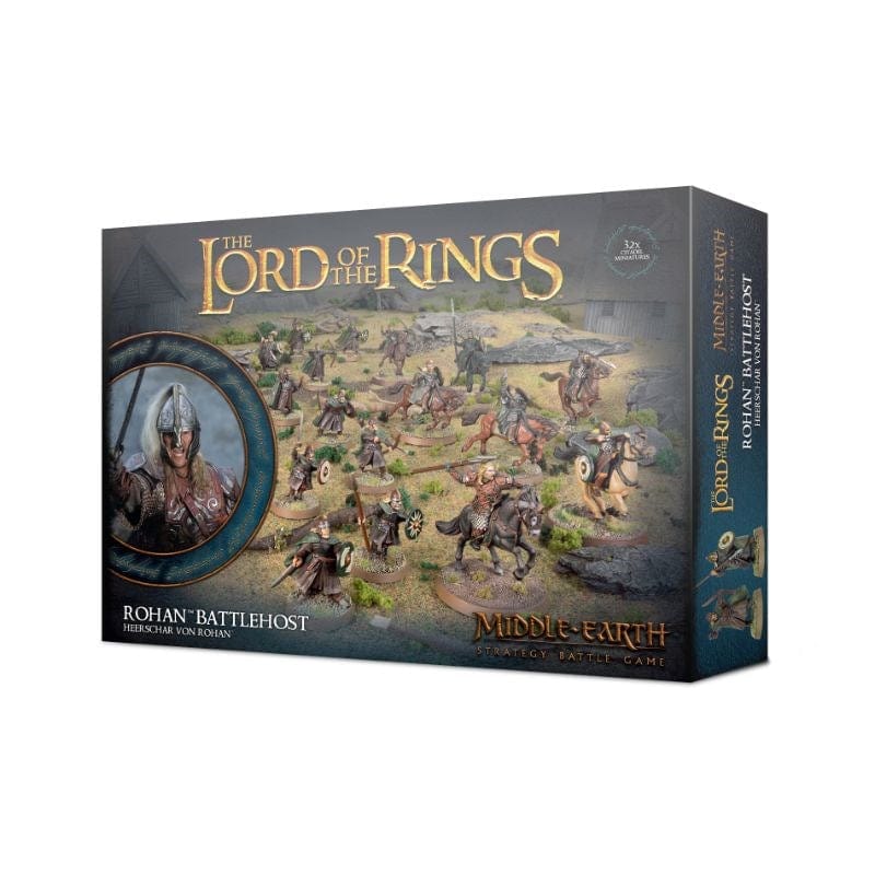 Games Workshop Miniatures Middle-Earth - Rohan Battlehost (17/09 release)