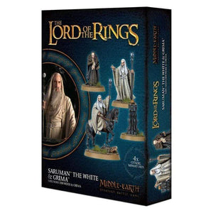Games Workshop Miniatures Middle-Earth - Saruman The White & Grima (Boxed)