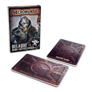 Games Workshop Miniatures Necromunda - Delaque Gang Tactics Cards