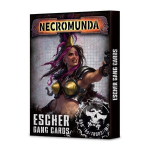 Games Workshop Miniatures Necromunda - Escher Gang Tactics Cards (2022) (10/12 release)