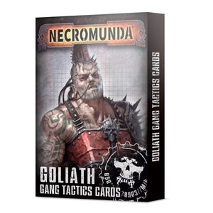 Games Workshop Miniatures Necromunda - Goliath Gang Tactics Cards (24/09 release)