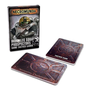 Games Workshop Miniatures Necromunda - Ironhead Squad Prospector Tactics Cards (25/06 release)