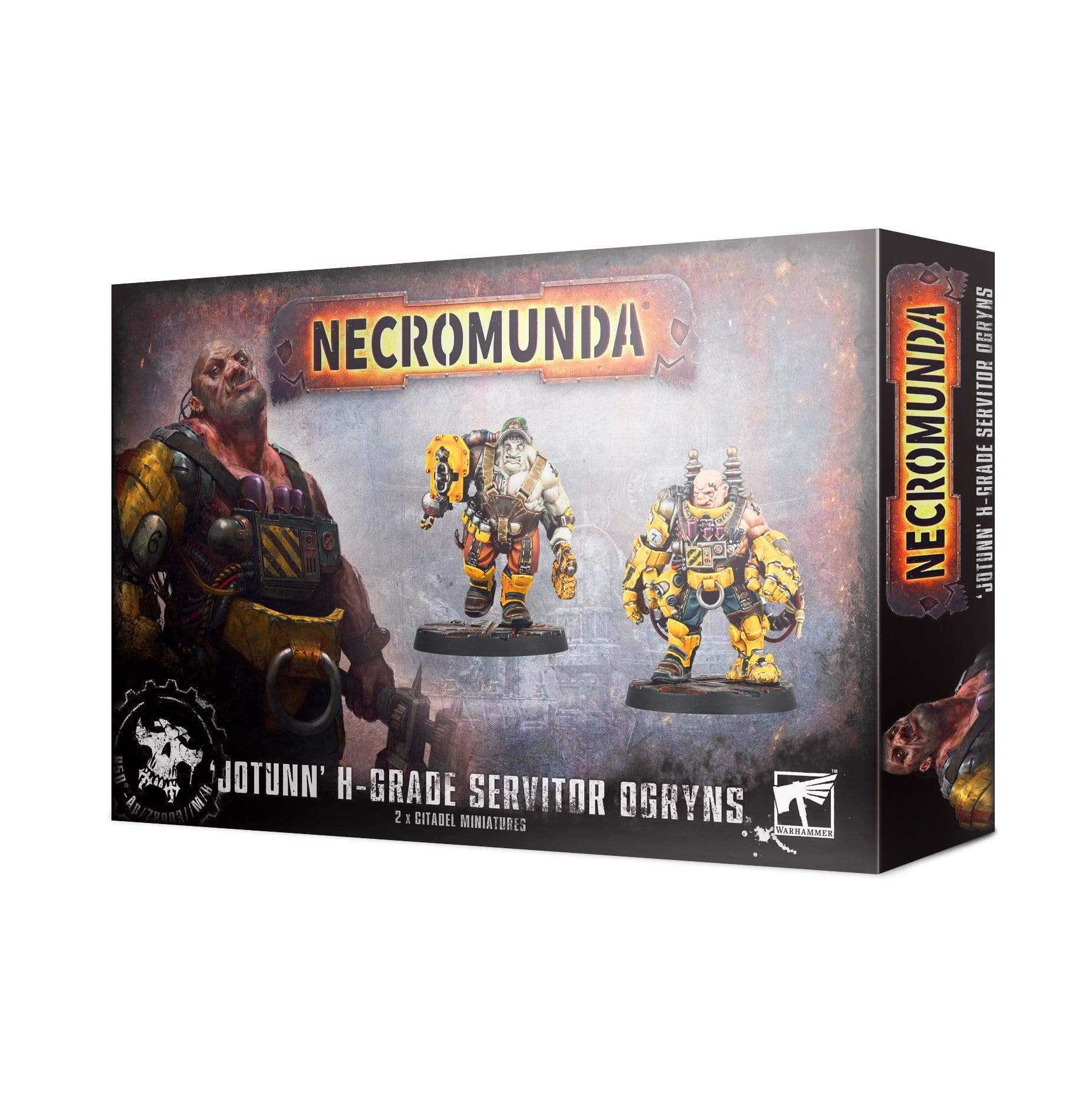 Games Workshop Miniatures Necromunda - Jotunn H-Grade Servitor Ogryns (Boxed)