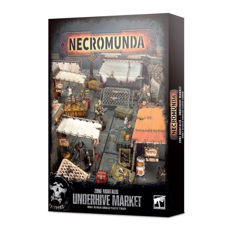 Games Workshop Miniatures Necromunda - Scenery - Zone Mortalis Underhive Market (2022)