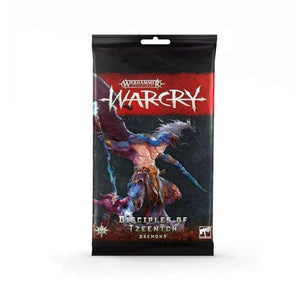 Games Workshop Miniatures Warcry - Disciples Of Tzeentch Card Pack