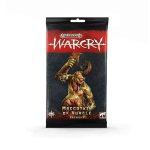 Games Workshop Miniatures Warcry - Maggotkin of Nurgle Daemons Cards