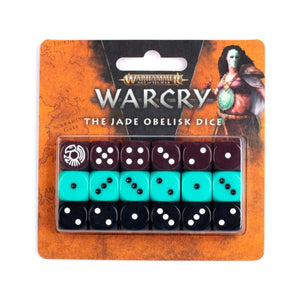 Games Workshop Miniatures Warcry - The Jade Obelisk Dice (03/12 release)