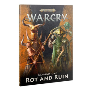Games Workshop Miniatures Warcry - Warband Tome - Rot And Ruin (03/12 release)