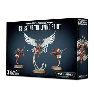 Games Workshop Miniatures Warhammer 40K - Adepta Sororitas - Celestine the Living Saint (Boxed)