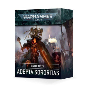Games Workshop Miniatures Warhammer 40k - Adepta Sororitas Datacards