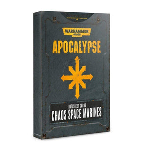Games Workshop Miniatures Warhammer 40K - Apocalypse - Datasheets Chaos Space Marines