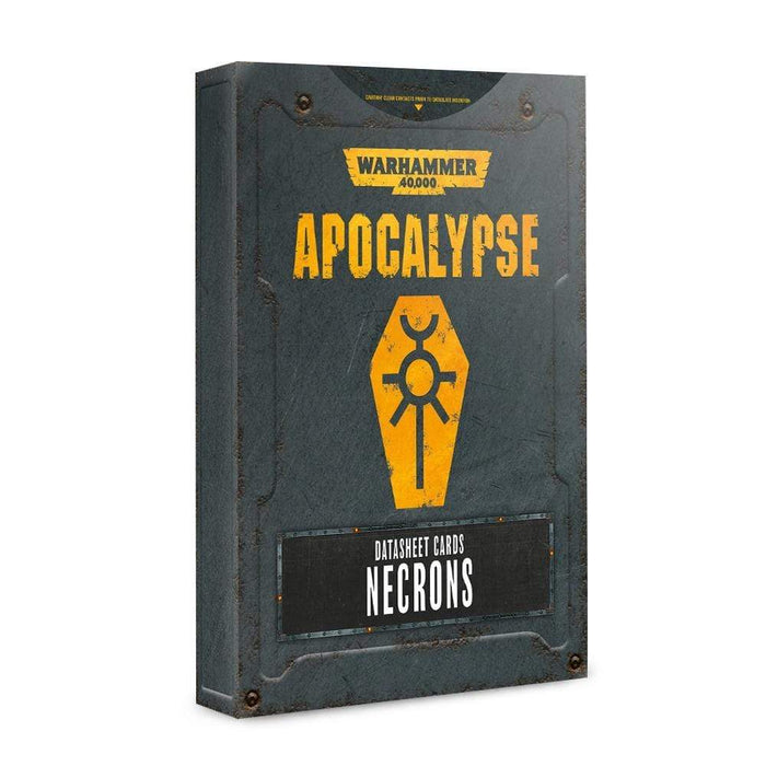 Warhammer 40K - Apocalypse - Datasheets Necrons