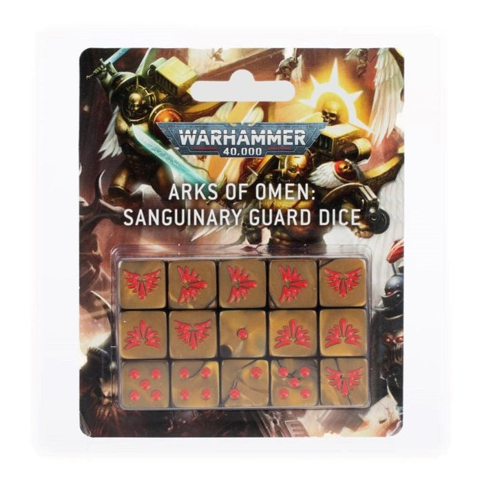 Warhammer 40K - Arks Of Omen - Sanguinary Guard Dice