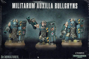 Games Workshop Miniatures Warhammer 40K - Astra Militarum - Auxilla Bullgryns (Boxed)