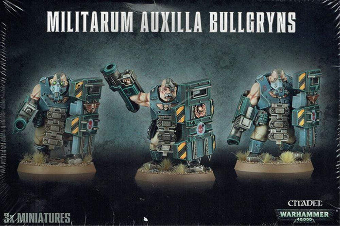 Warhammer 40K - Astra Militarum - Auxilla Bullgryns (Boxed)