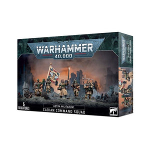 Games Workshop Miniatures Warhammer 40k - Astra Militarum - Cadian Command Squad (28/01 release)