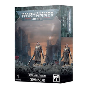 Games Workshop Miniatures Warhammer 40k - Astra Militarum - Commissar (Preorder - 25/02 release)