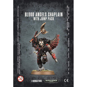 Games Workshop Miniatures Warhammer 40K - Blood Angels - Chaplain with Jump Pack (Blister)