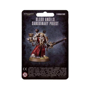 Games Workshop Miniatures Warhammer 40K - Blood Angels - Sanguinary Priest (Blister)